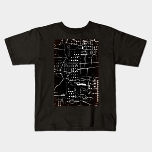 Electronic chip path with crack design Kids T-Shirt